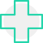 Emergency cross icon